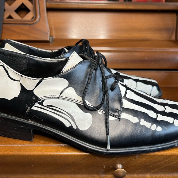 Mens Funtasma Glow in the Dark X-Ray Skeleton Shoes Sz 10.5 main image 6